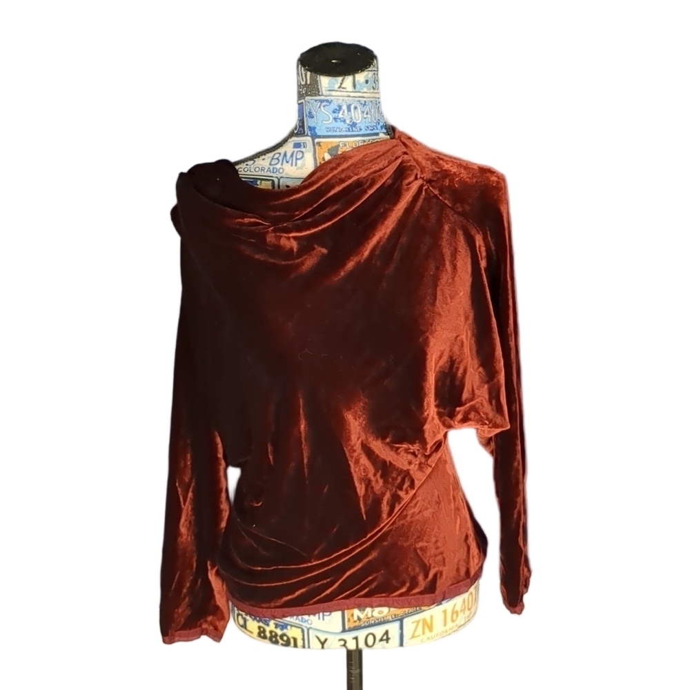 A.L.C. asymmetrical silk blend top size 6